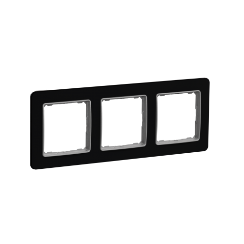Sedna Design & Elements Ramka potrójna szkło czarne efekt szkła SDD361803 SCHNEIDER - sdd361803_300s0001[1].png